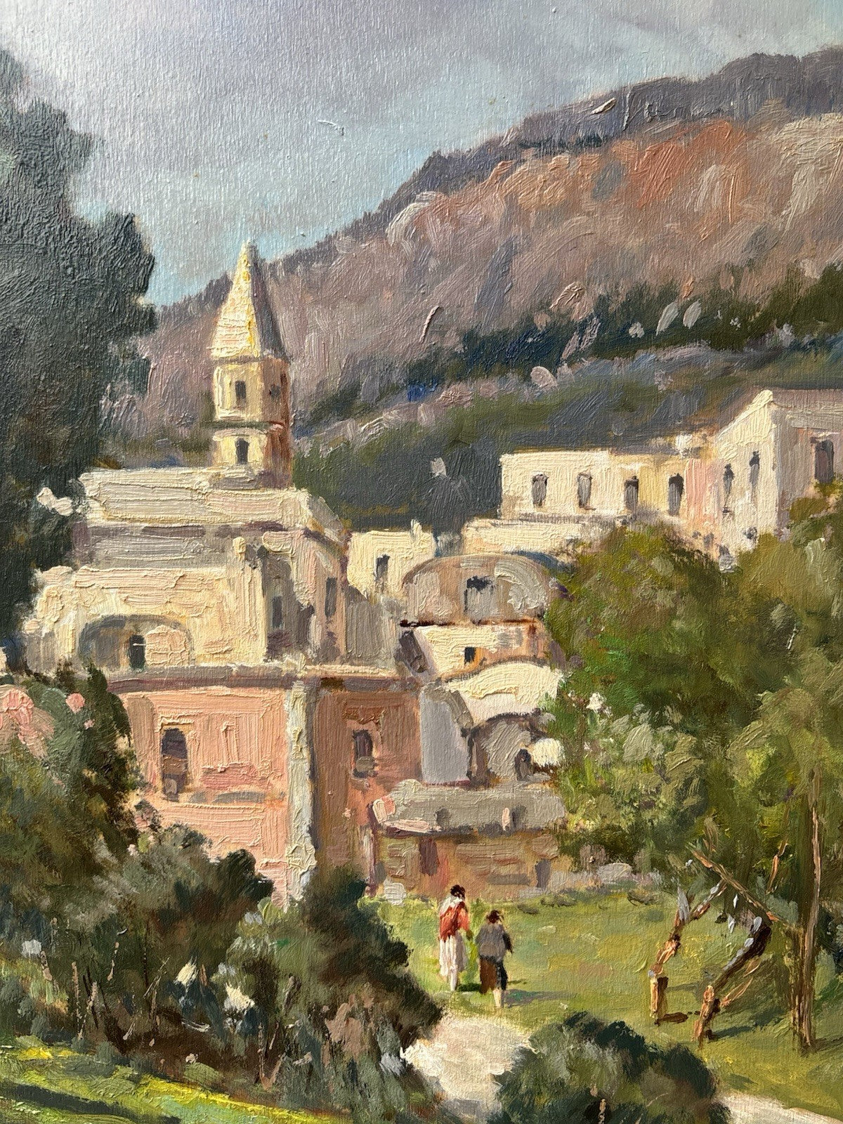 Quadro -Paesaggio- Mario Maresca Serra dipinto a olio