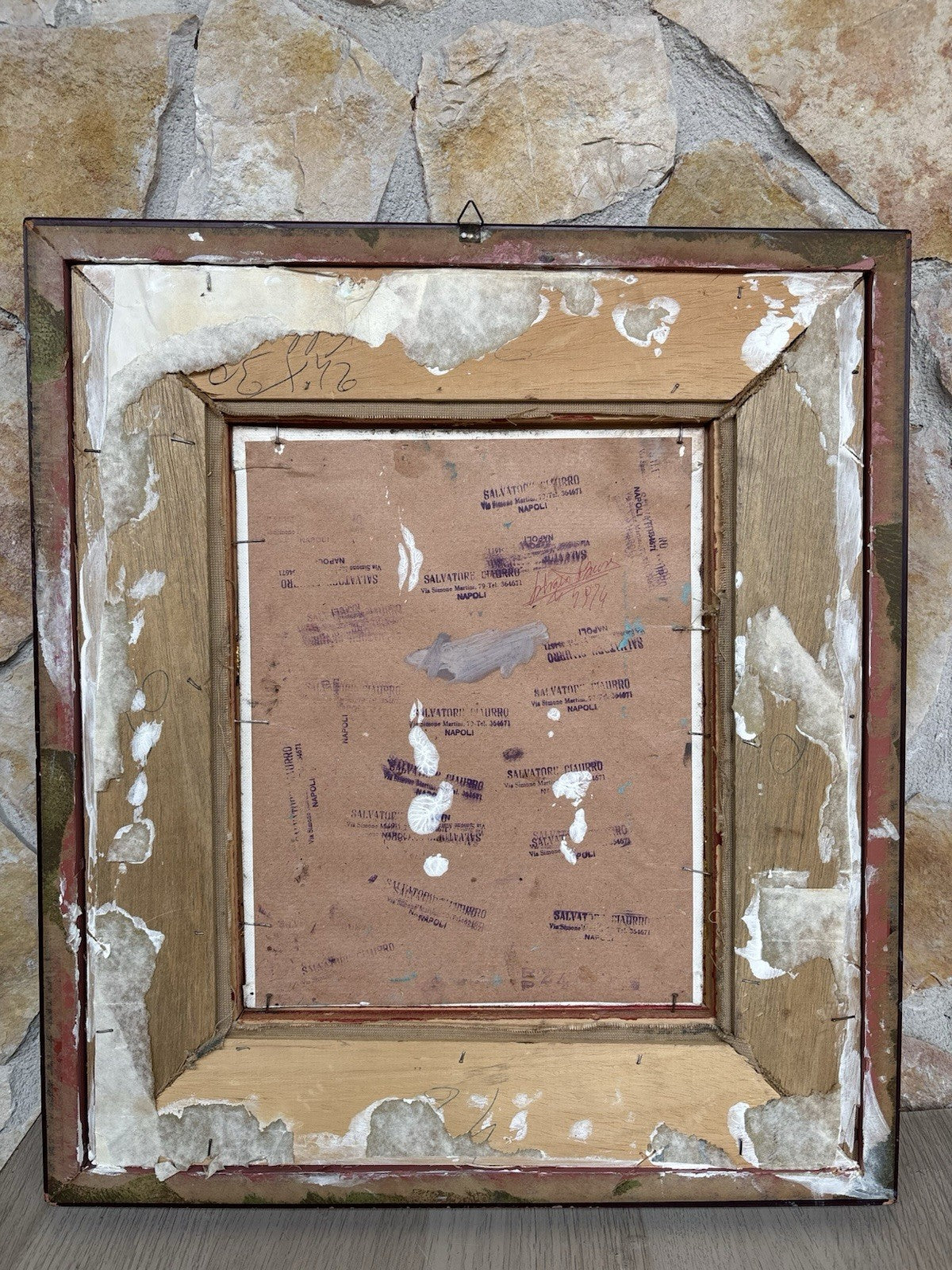 Quadro -Fanciulla In Preghiera- Salvatore Ciaurro- dipinto a olio