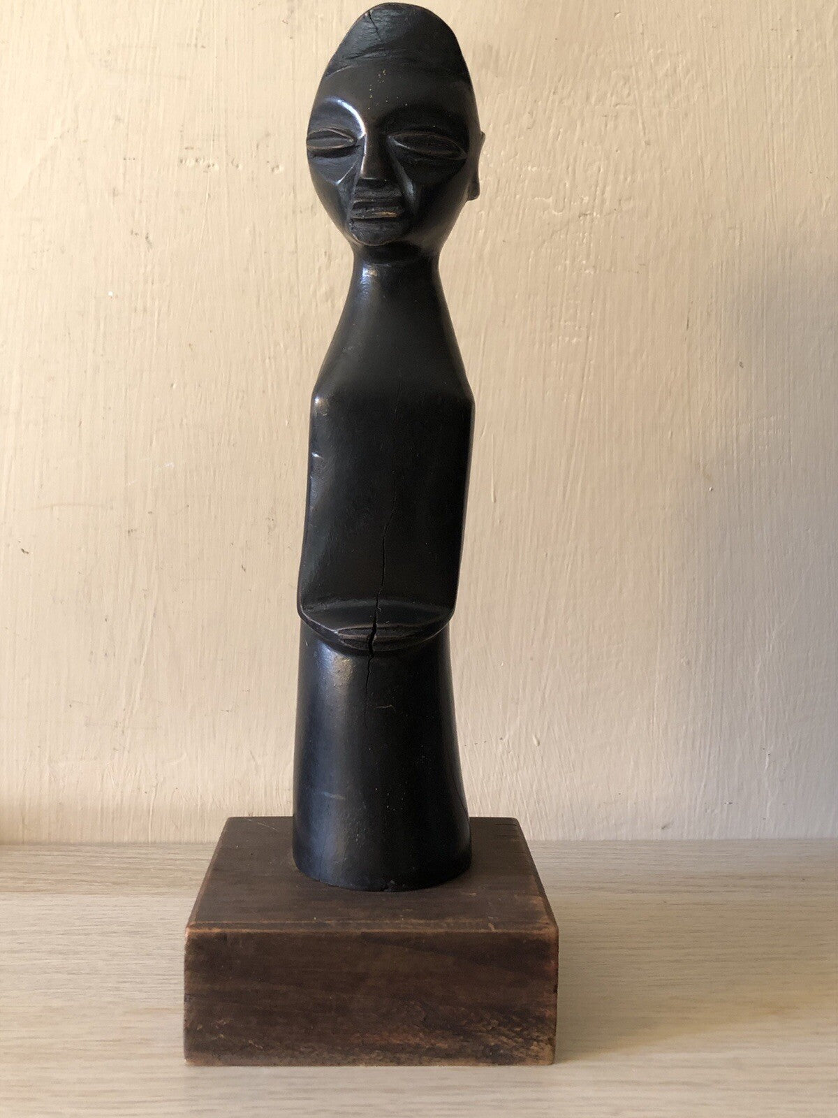 Scultura africana Lobi in legno Vintage