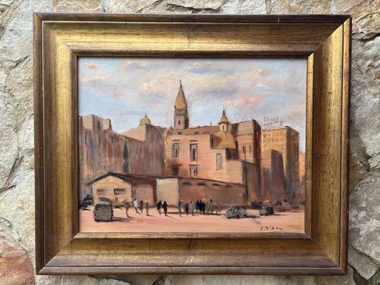 Quadro -Pozzuoli- Antonio D’Urso dipinto a olio