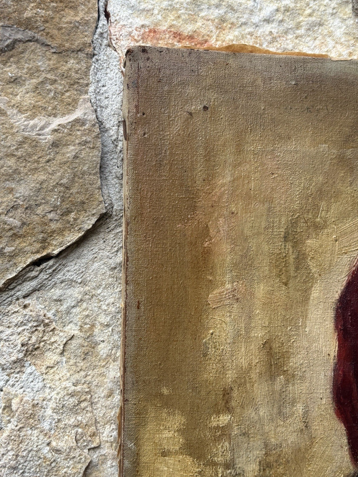 Quadro antico -Figura Di Donna- dipinto a olio su tela