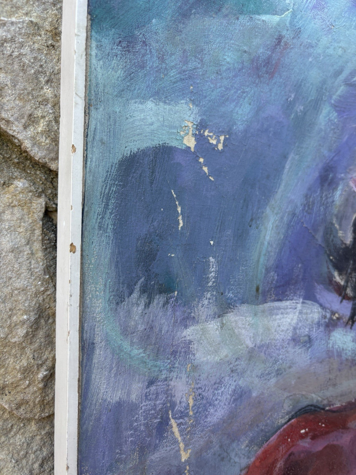 Quadro -Cavalli- Ferruccio Torraca- dipinto a olio su tela