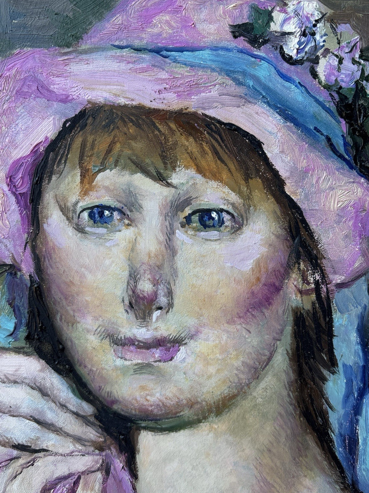 Quadro -Figura Femminile- Giuseppe Ciavolino- dipinto a olio su tela