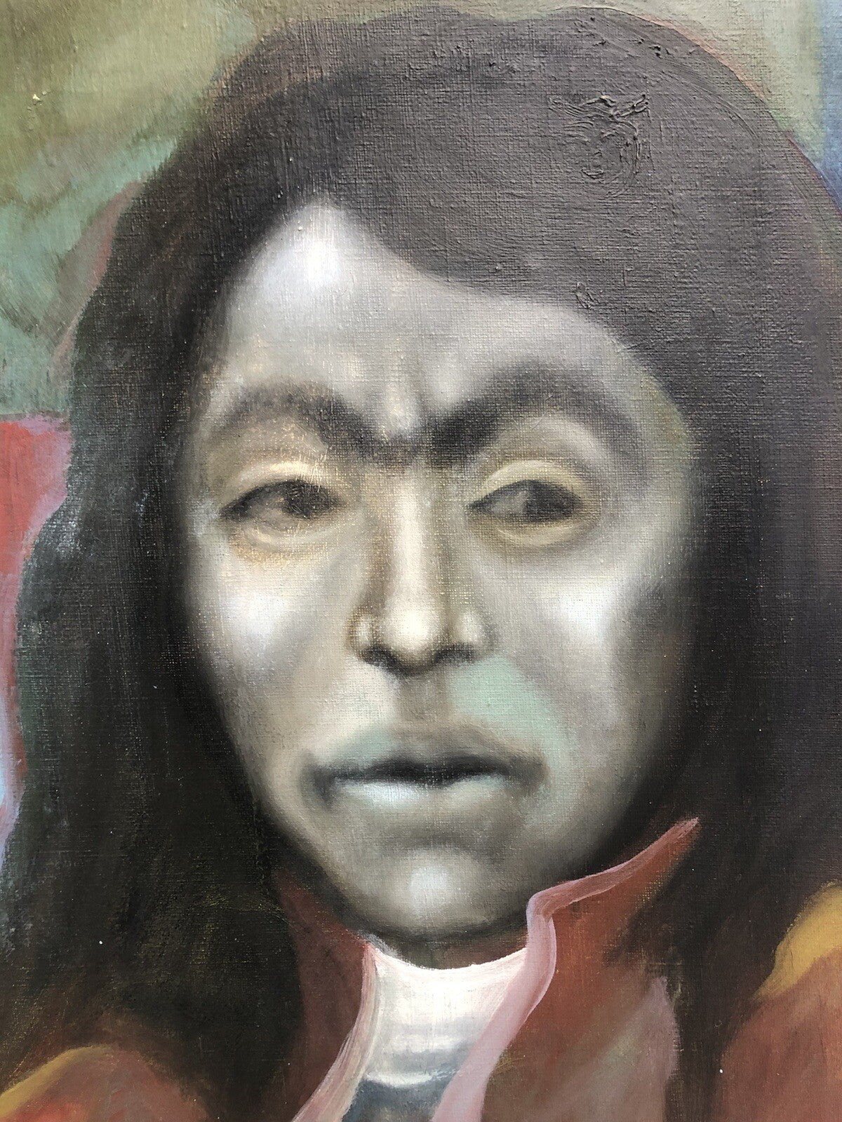 Quadro  -Figure- dipinto a olio su tela