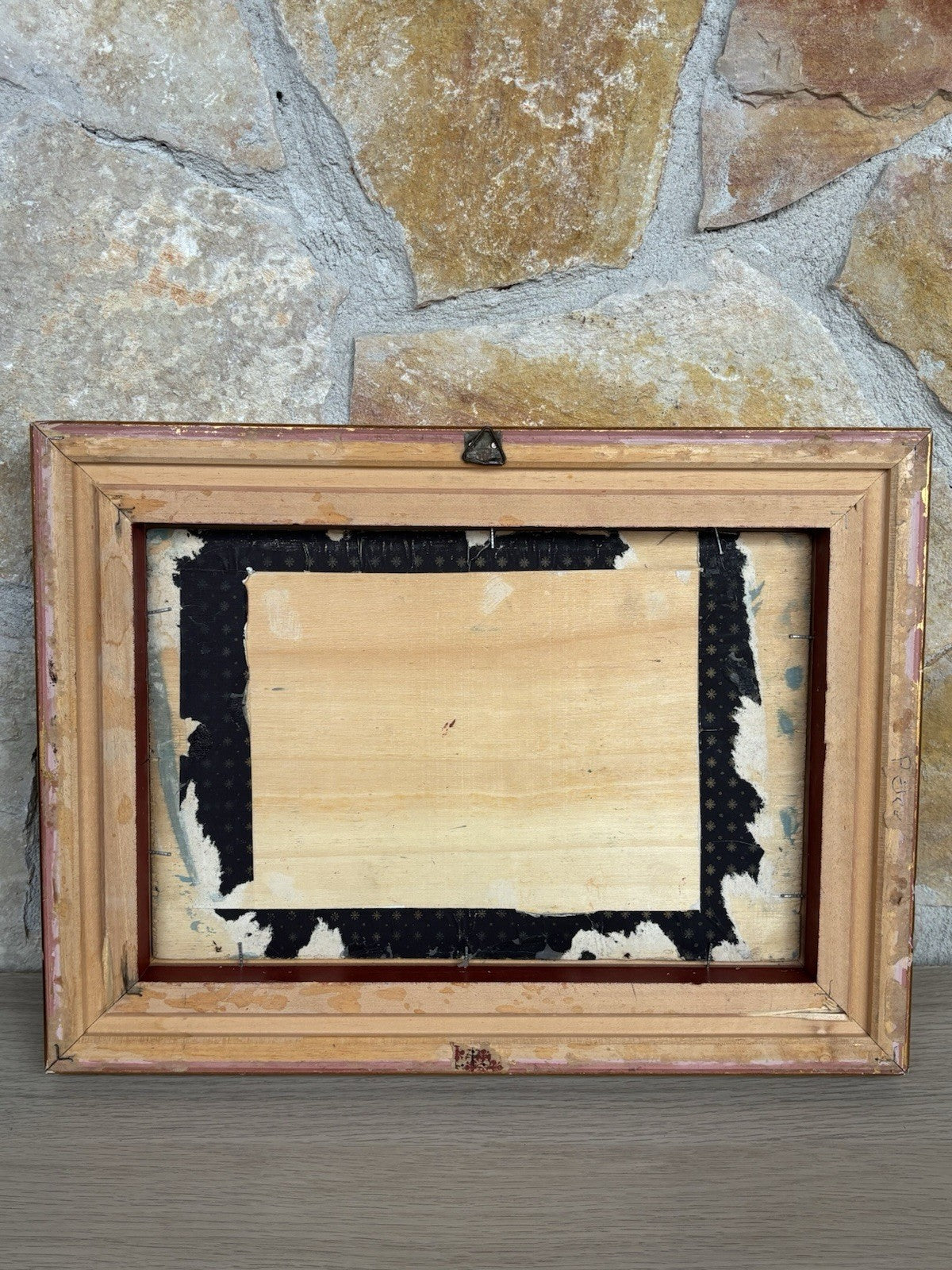 Quadro -Pesci- dipinto a olio su tavoletta