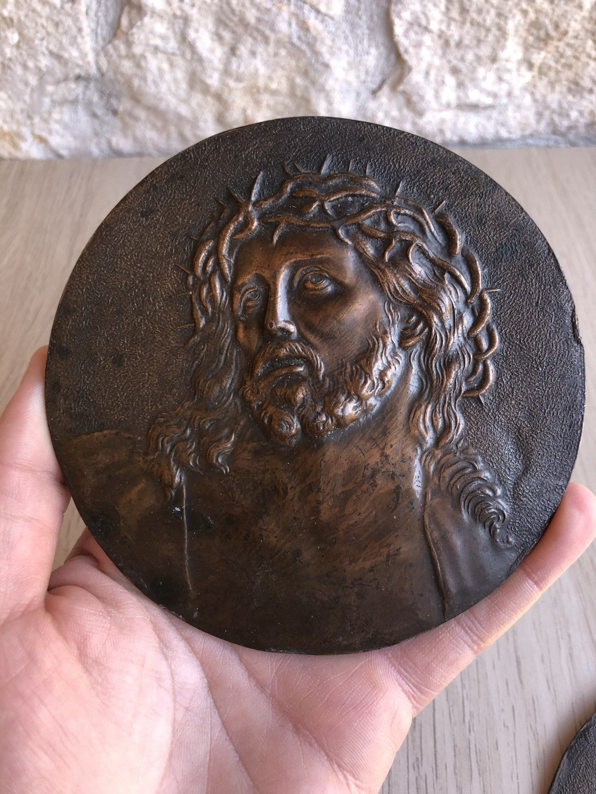 Quadri Placche Religiose In Bronzo