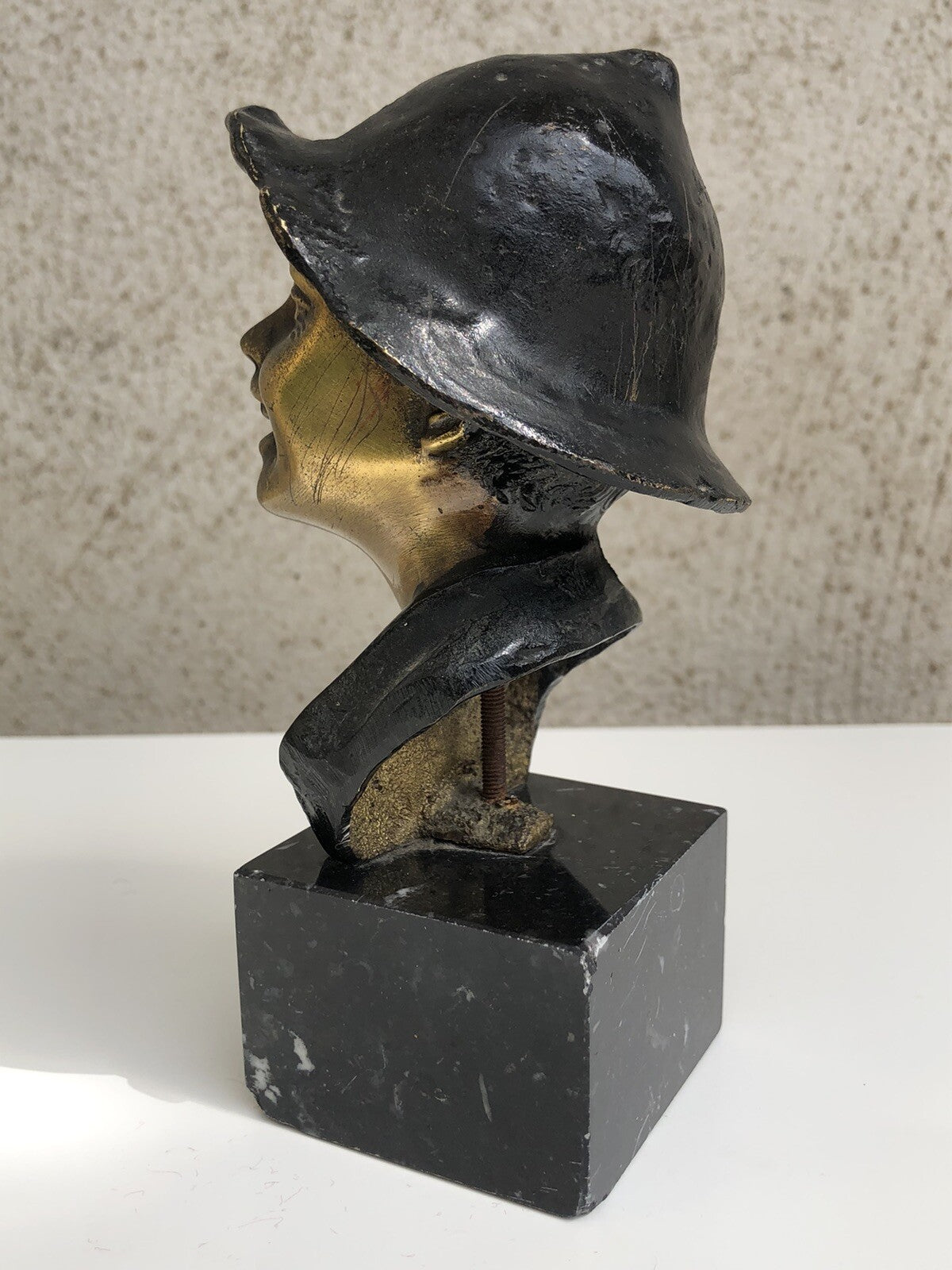 Scultura In Bronzo Vintage “Scugnizzo”