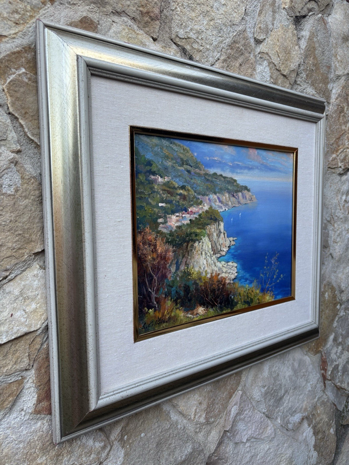 Quadro -Coste Nostrane- dipinto a olio su tela