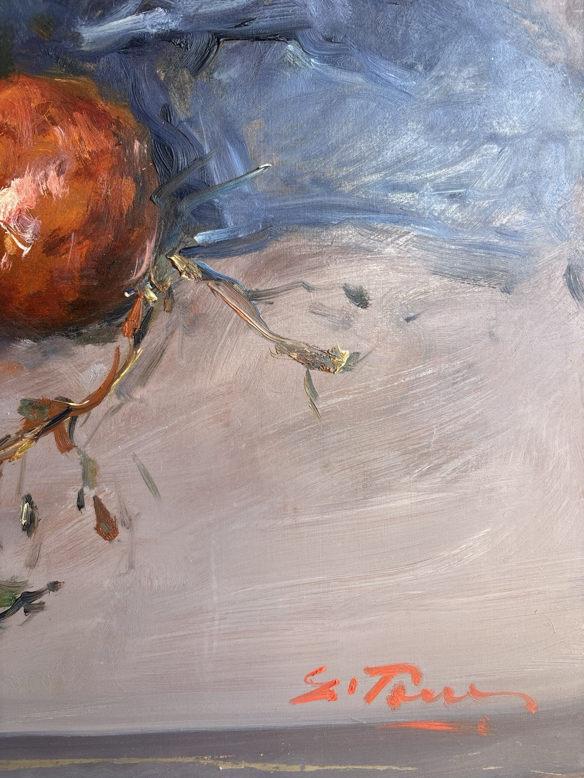 Quadro -Natura Morta- Giovanni Pane dipinto a olio