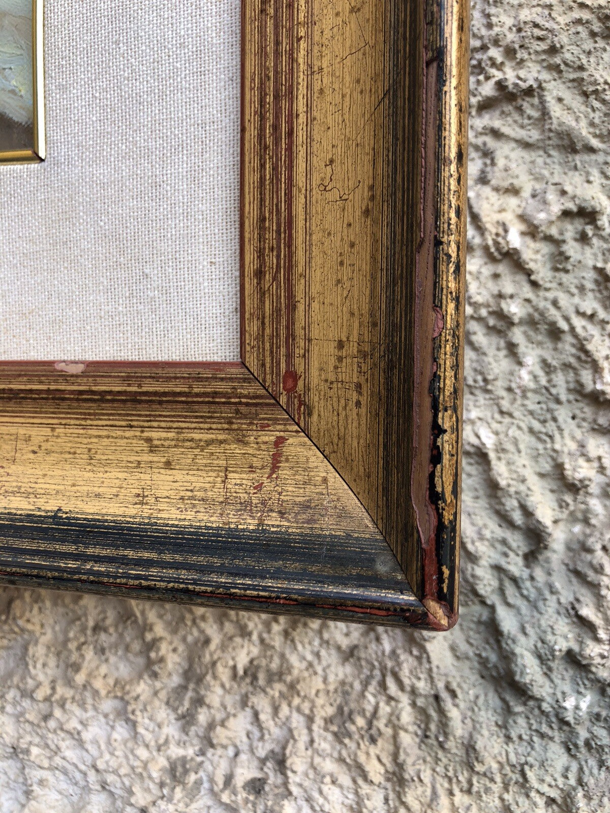 Quadro vintage -Vecchio Signore-dipinto a olio su tela