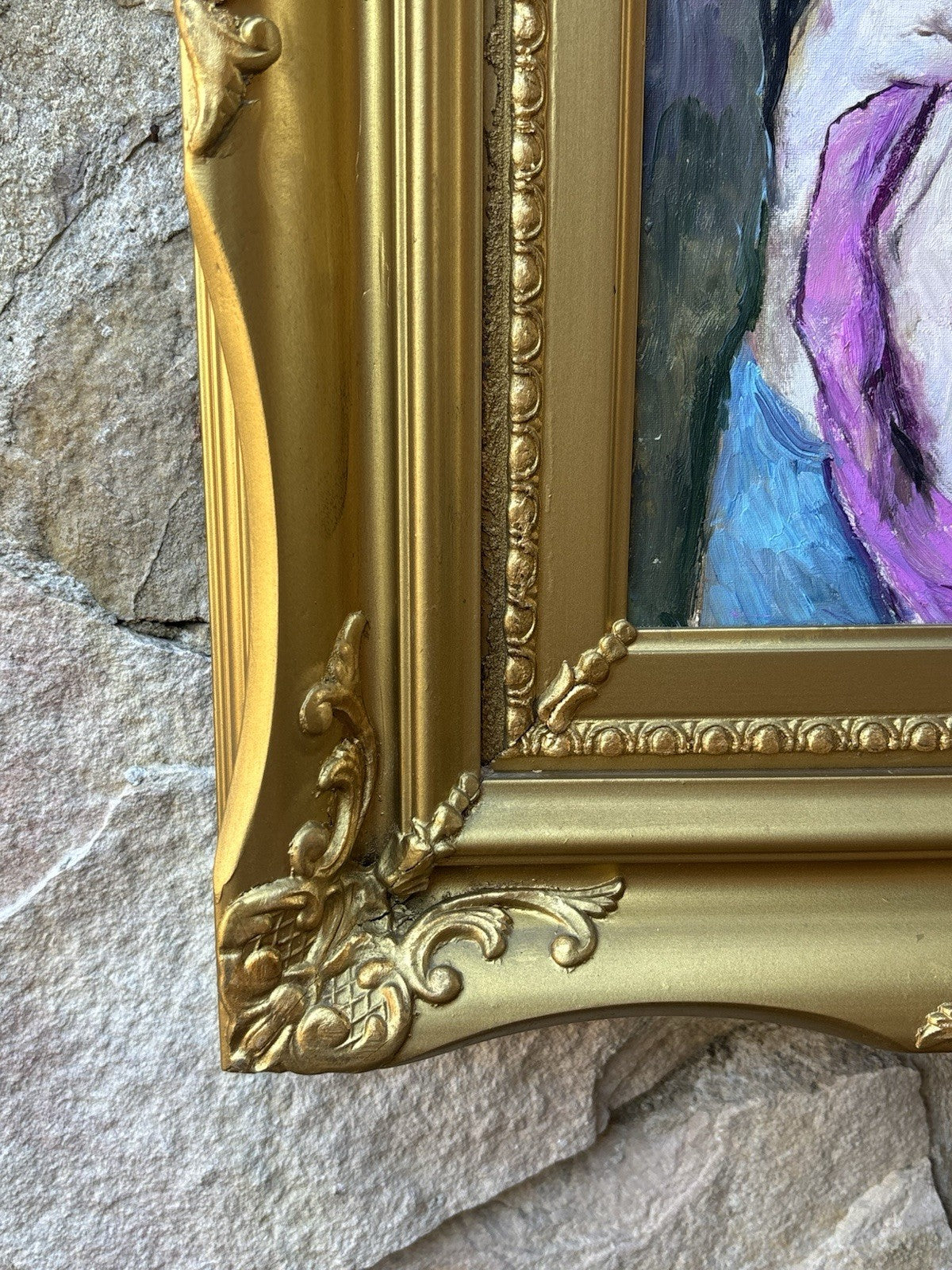 Quadro -Figura Femminile- Giuseppe Ciavolino- dipinto a olio su tela