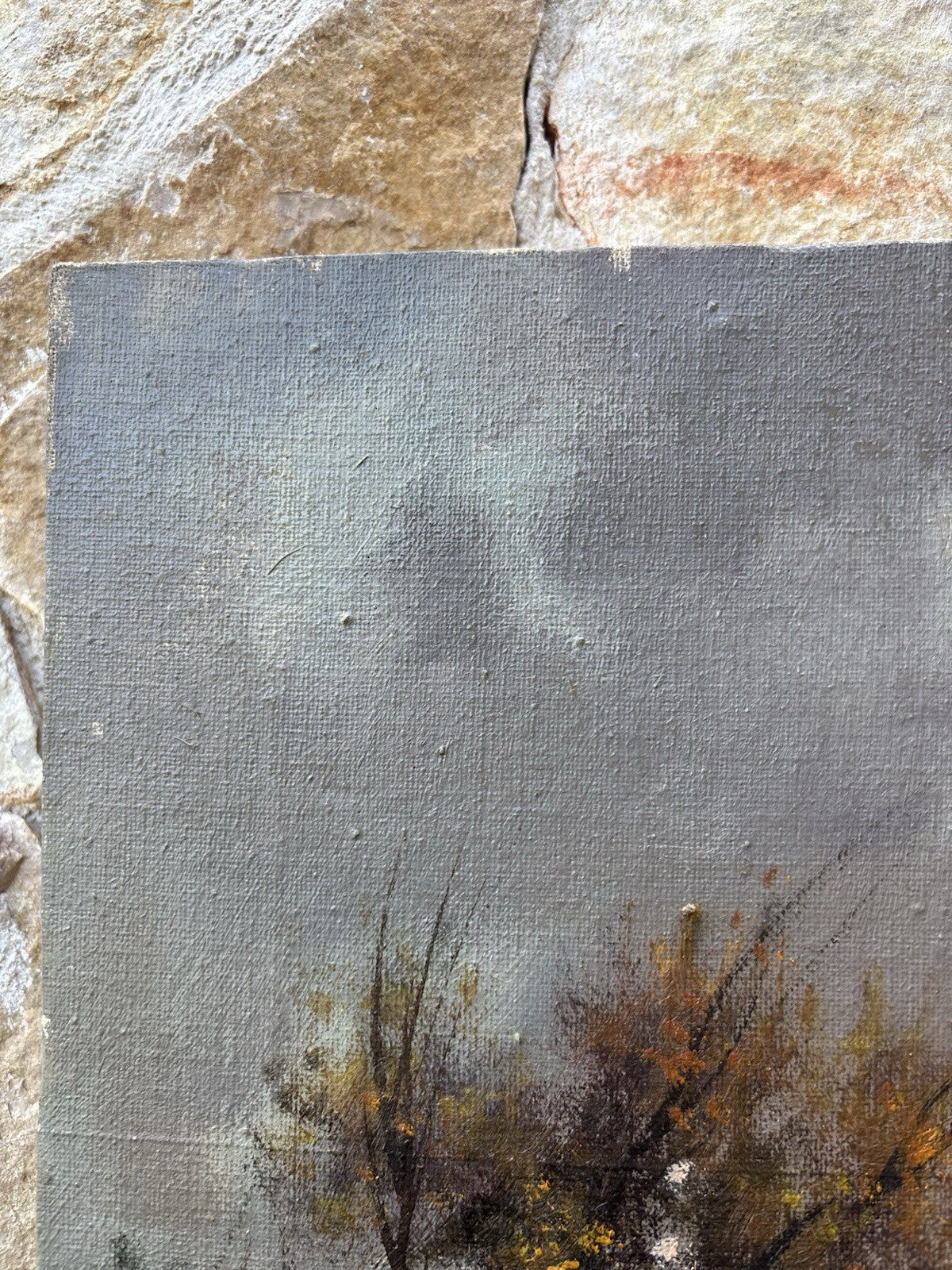 Quadro -Paesaggio- dipinto a olio su tela