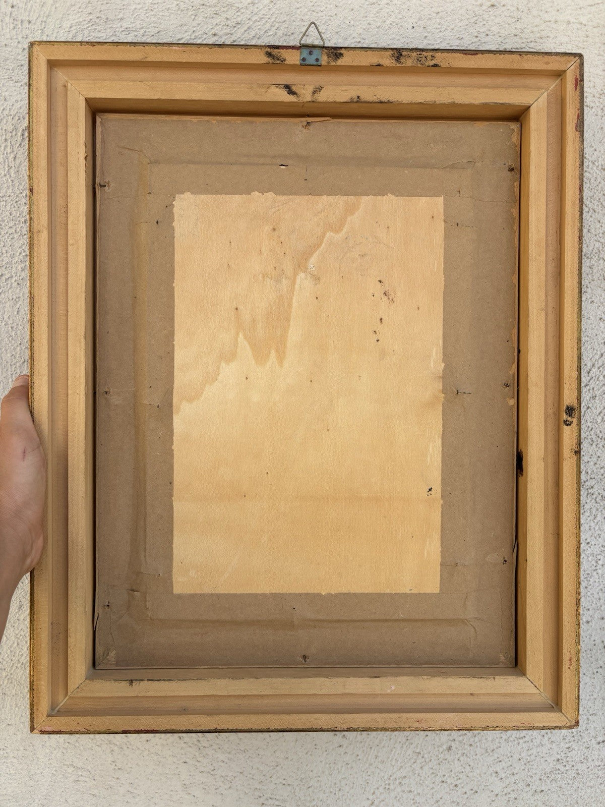 Quadro -Paesaggio Con Gregge- Giovanni Parlato dipinto a olio su tavoletta