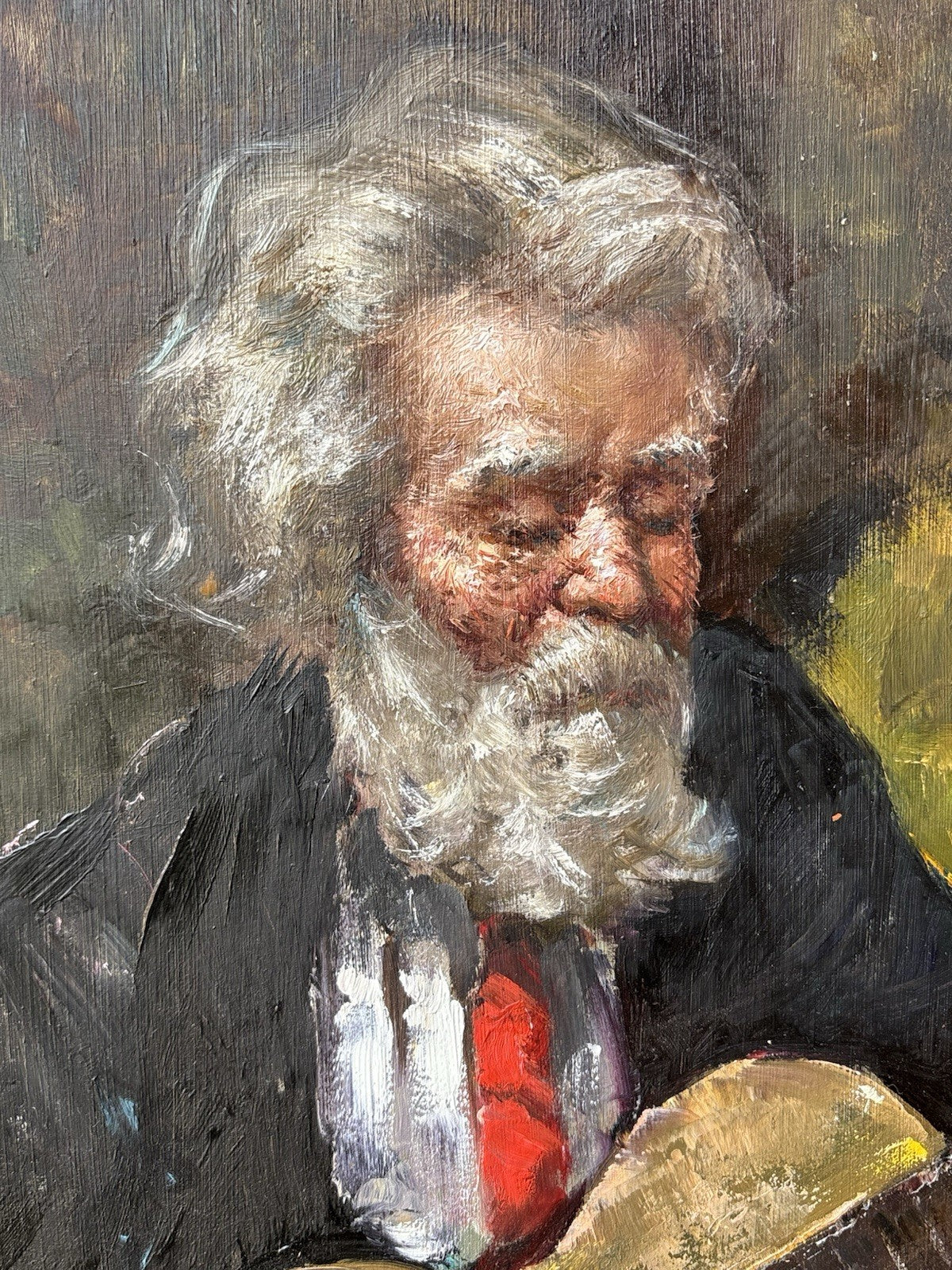 Quadro -Chitarrista- Franco Rispoli- dipinto a olio