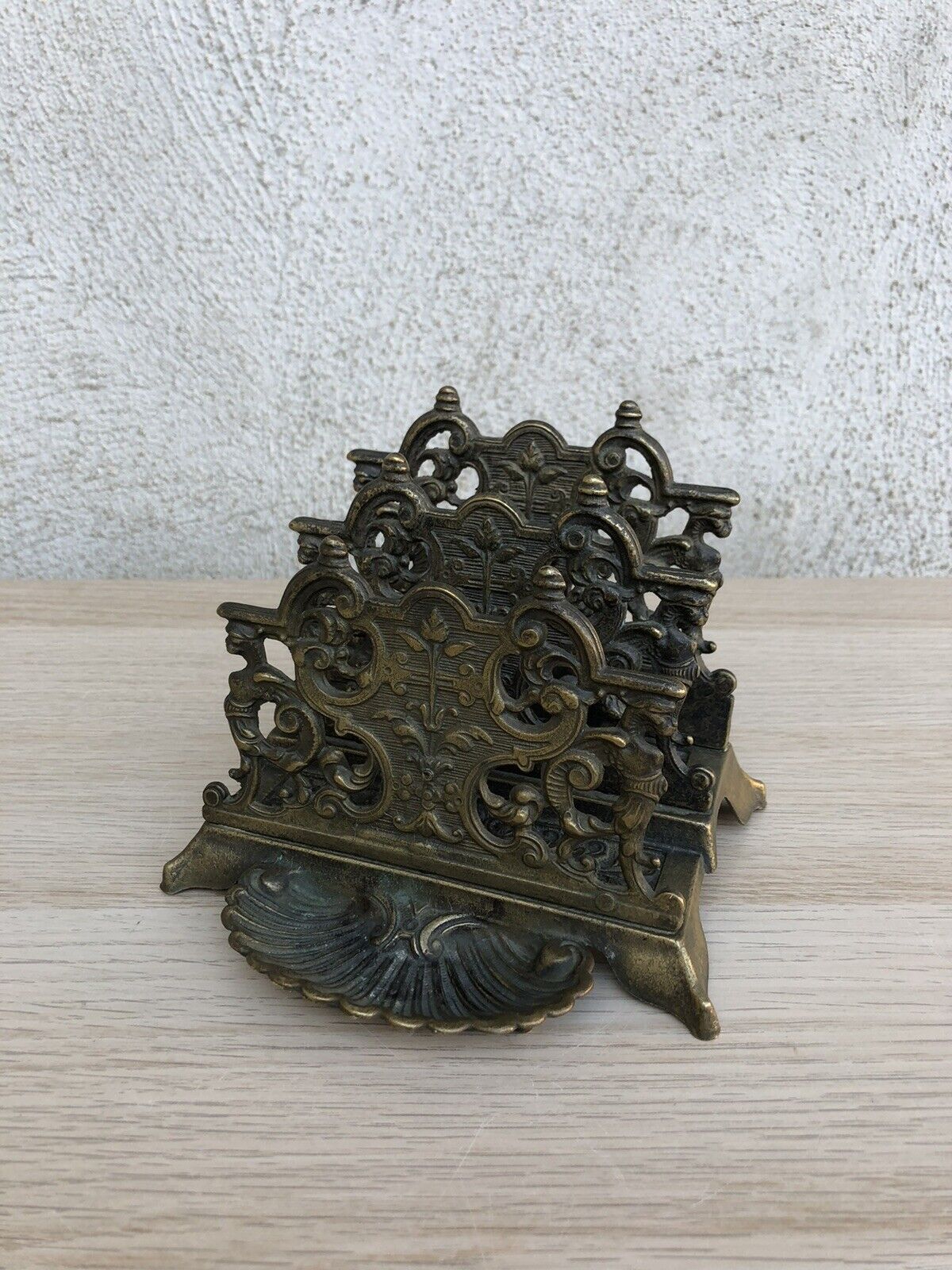 Portalettere Vintage In Ottone