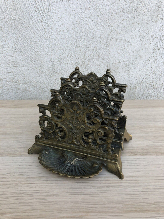 Portalettere Vintage In Ottone