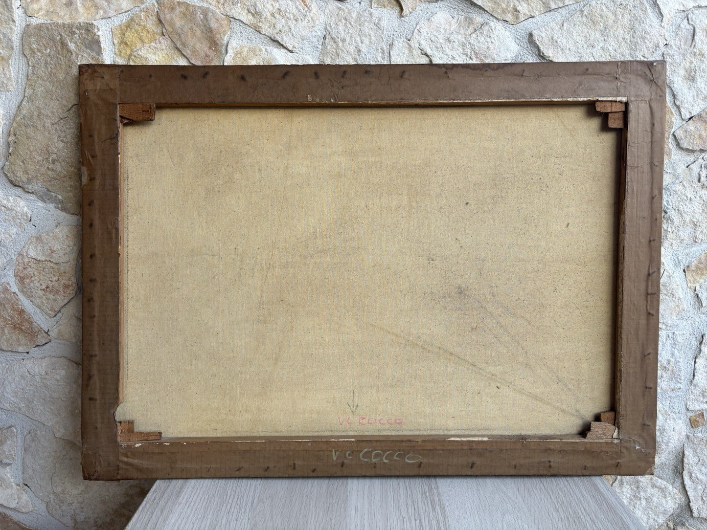 Quadro antico -Natura Morta- Giuseppe Alberto Cocco dipinto a olio su tela