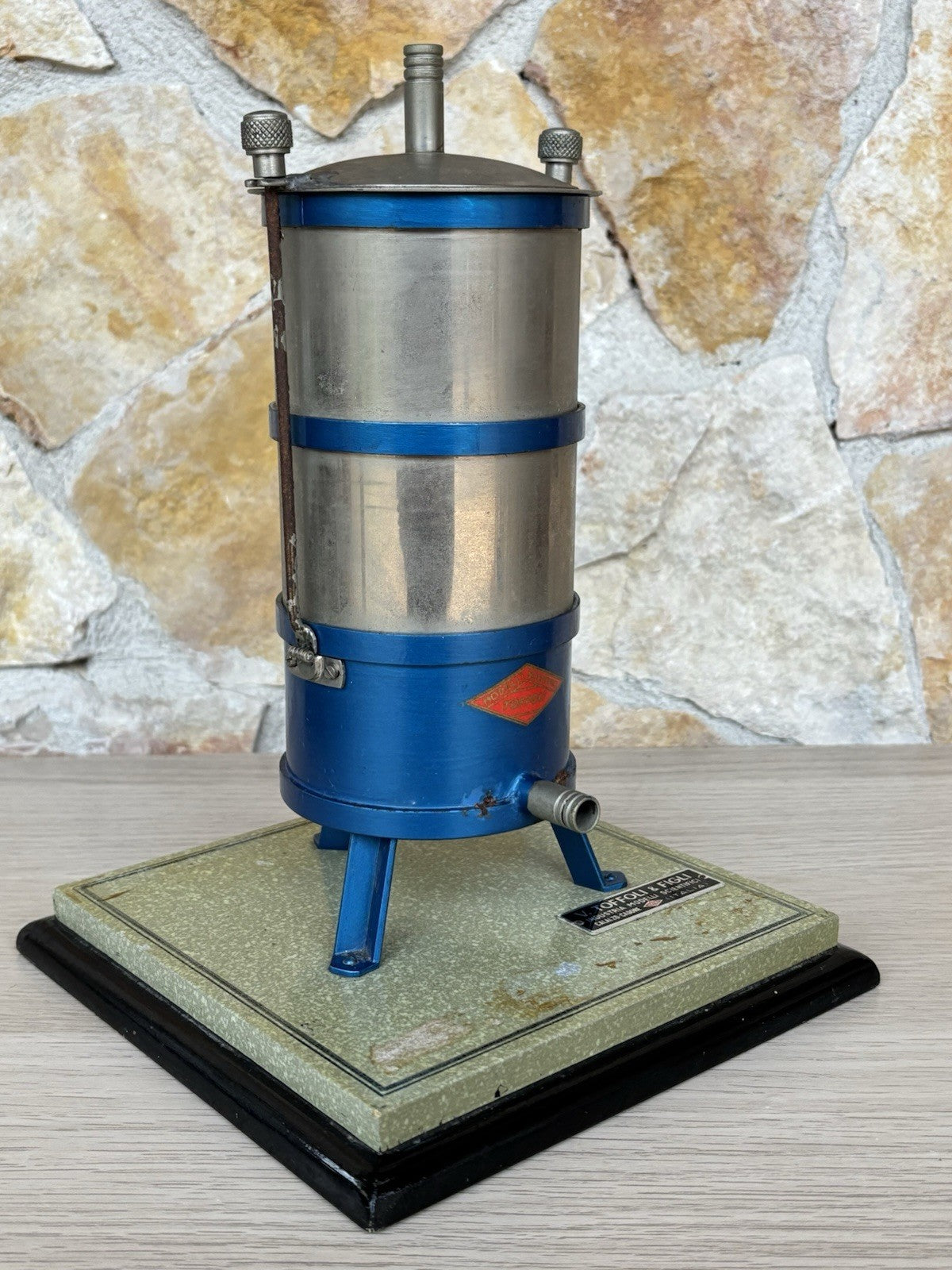 Modellino Ad Uso Didattico Vintage V.Toffoli & Figli, Modello Scientifico