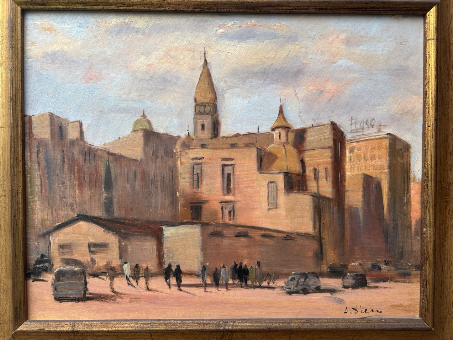 Quadro -Pozzuoli- Antonio D’Urso dipinto a olio