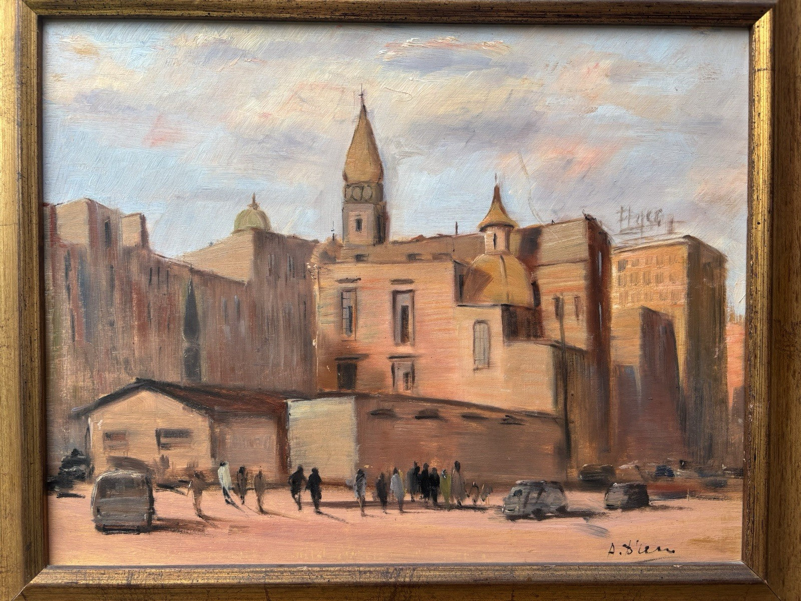 Quadro -Pozzuoli- Antonio D’Urso dipinto a olio