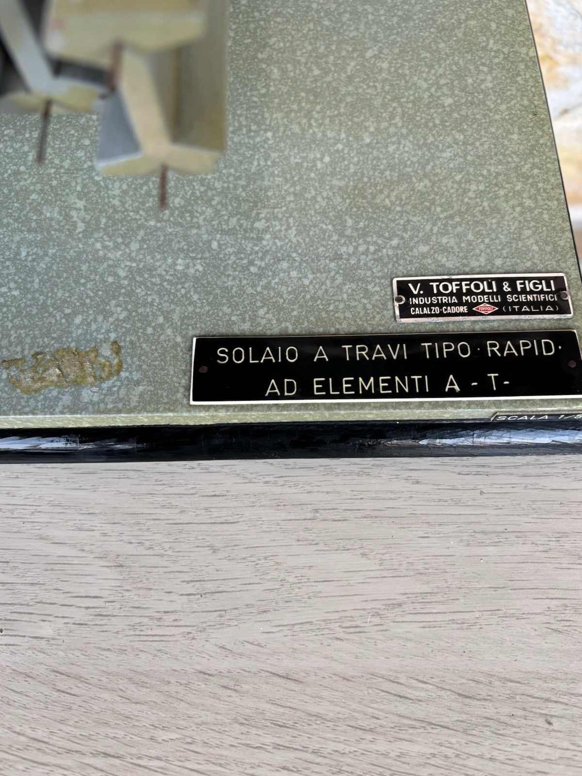 Modello Architettonico Didattico Anni ‘50- Toffoli E Figli