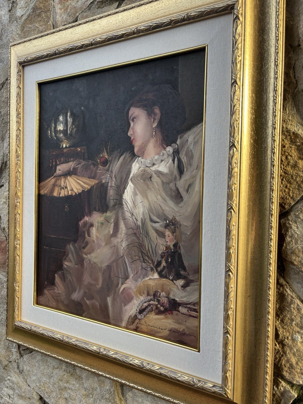 Quadro -Ricordi- Francesco Davide dipinto a olio su tela