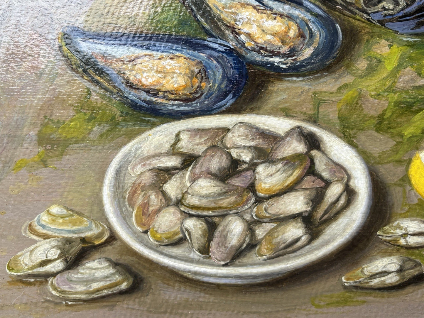Quadro -Natura Morta- Gennaro Bottiglieri dipinto a olio