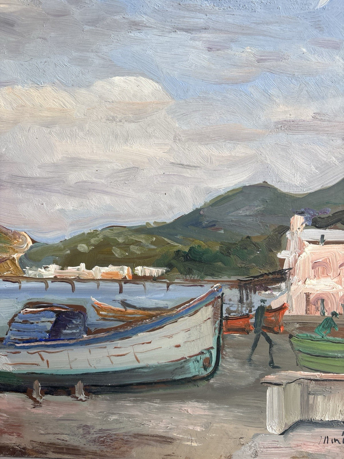 Quadro -Ischia- Mario Cortiello dipinto a olio