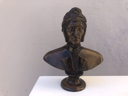 Scultura Dante Alighieri in bronzo