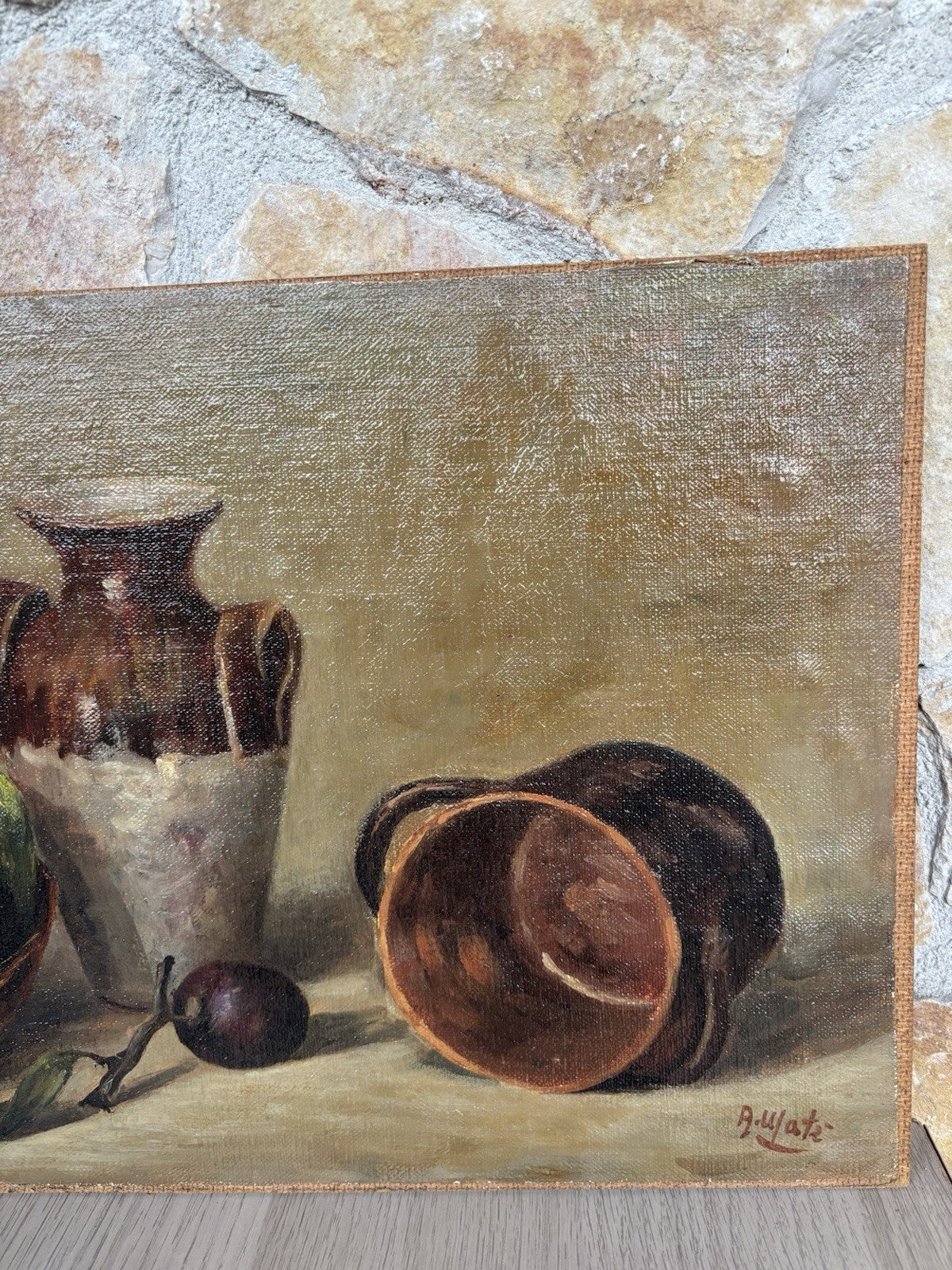 Quadro antico -Natura Morta- dipinto a olio