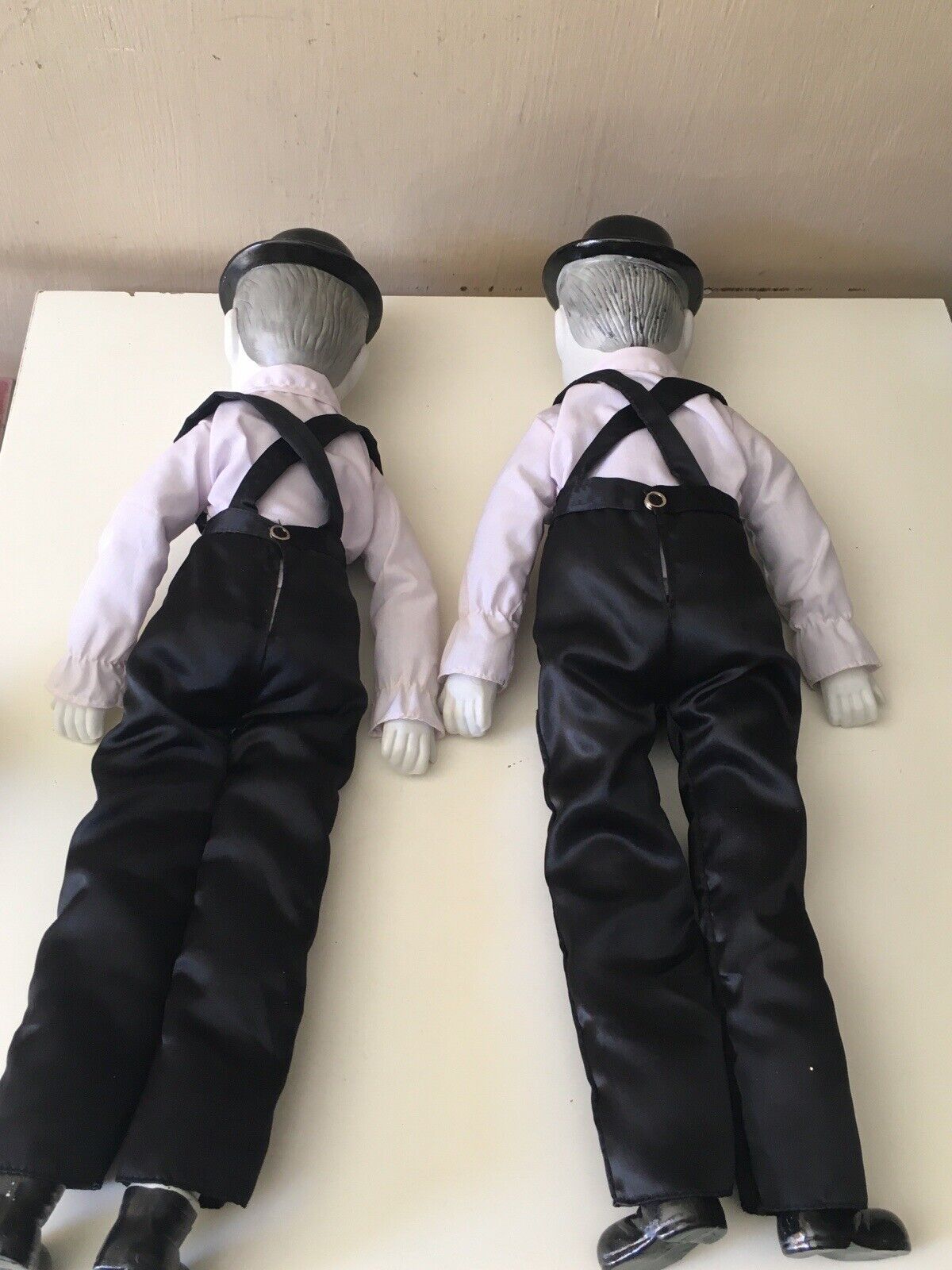 Bambole da collezione Stanlio e Ollio vintage