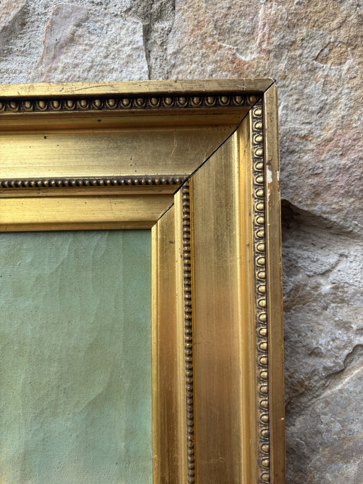 Quadro antico -Paesaggio Bucolico- dipinto a olio su tela