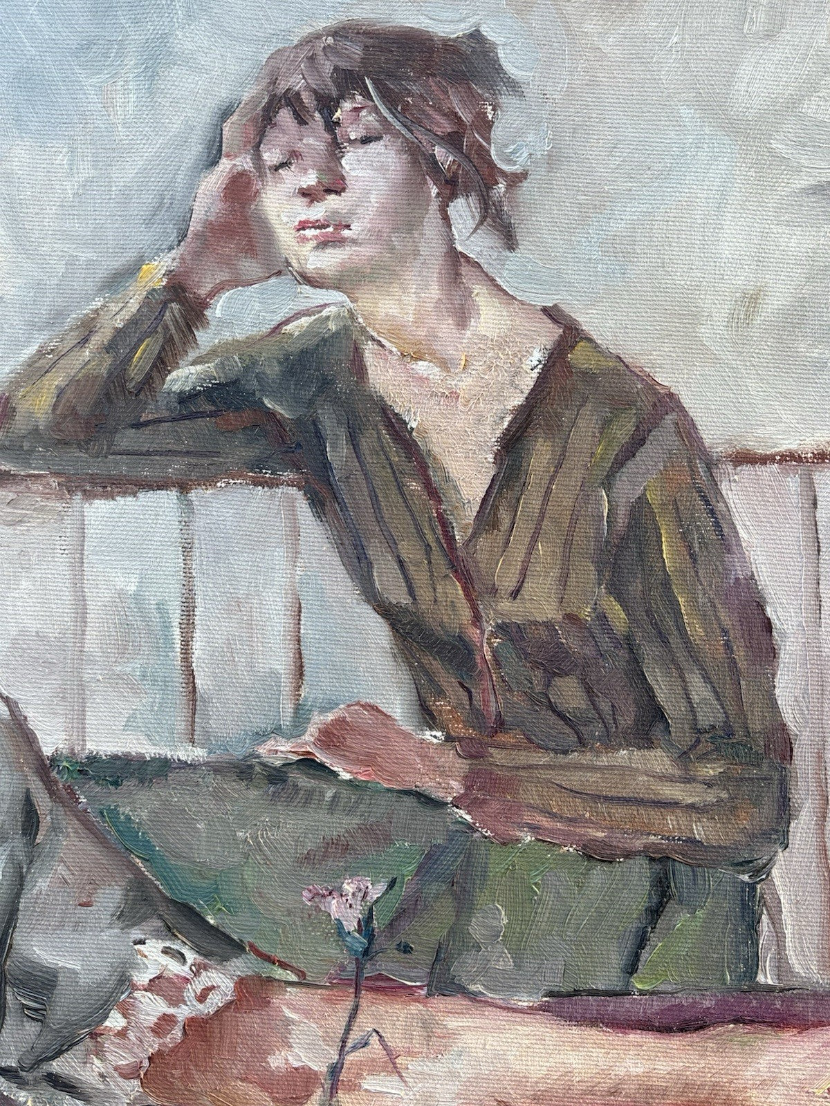 Quadro -Figure Femminili- Ciro Adrian Ciavolino- dipinto a olio su tela