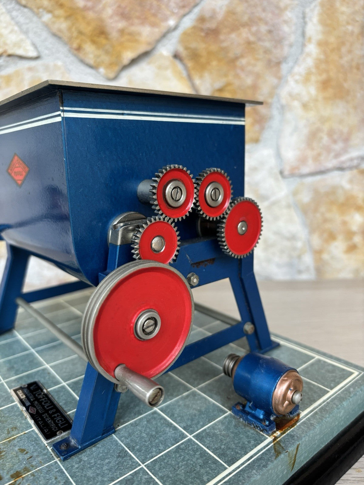 Modellino ad uso didattico vintage  V.Toffoli & Figli