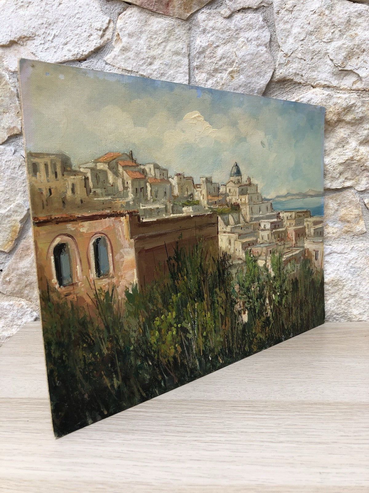 Quadro -Paesaggio Panoramico- dipinto a olio