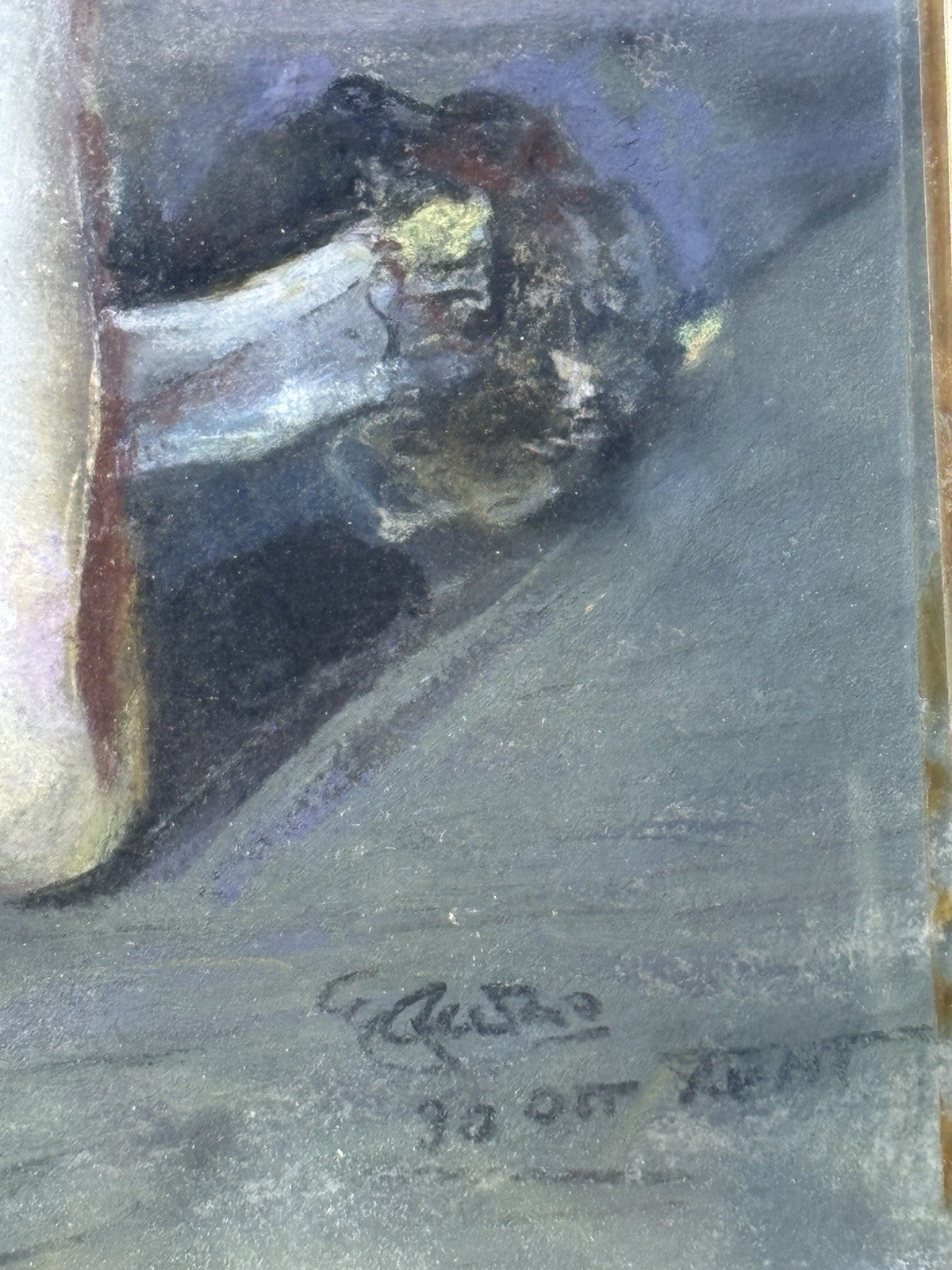 Quadro antico -Natura Morta- Giuseppe Casciaro realizzato a pastello