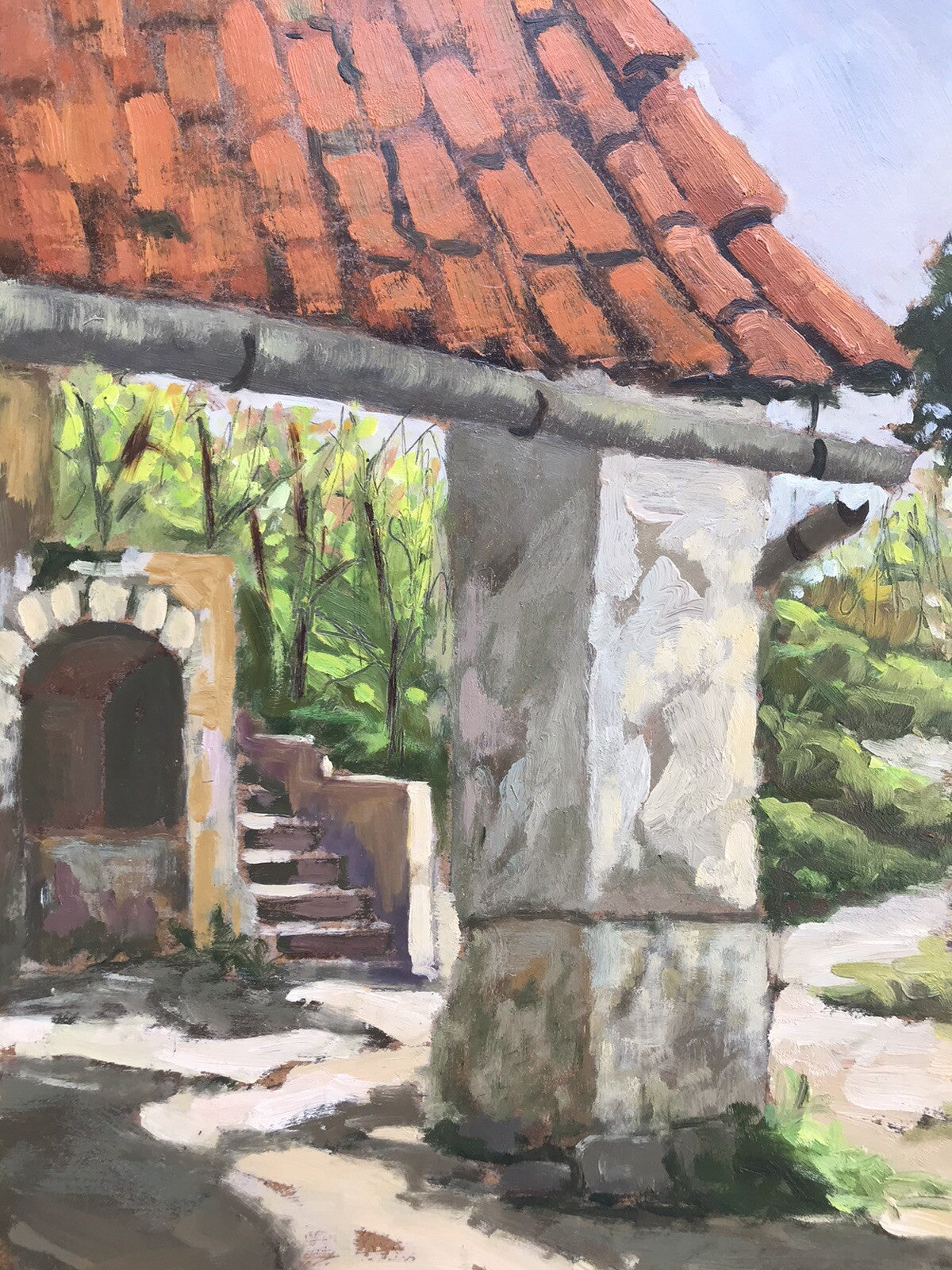 Quadro Vintage - Paesaggio- dipinto a olio
