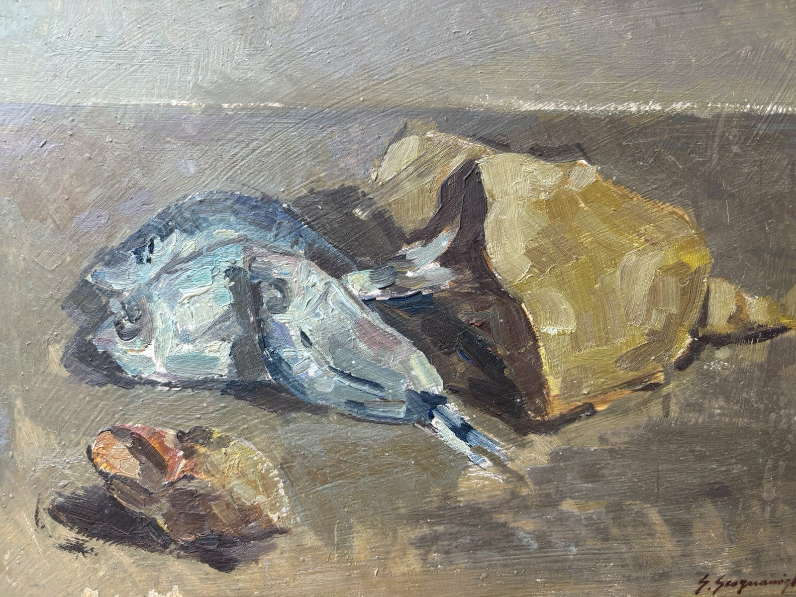 Quadro -Natura Morta- Giuseppe Scogniamiglio dipinto a olio