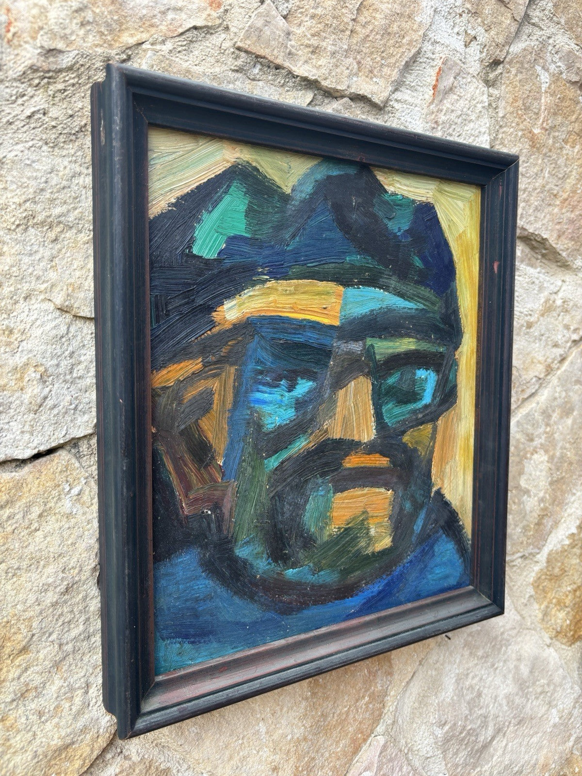 Quadro -figura- Mario Sangiovanni dipinto a olio su tavoletta