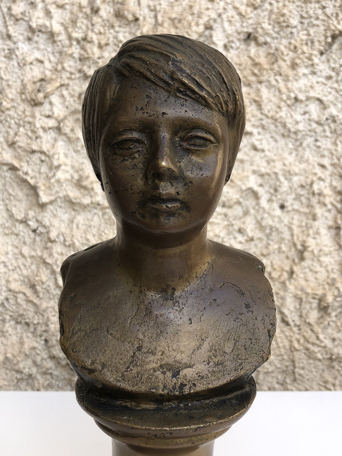 Scultura vintage in bronzo -A. Di Lucca 1/26