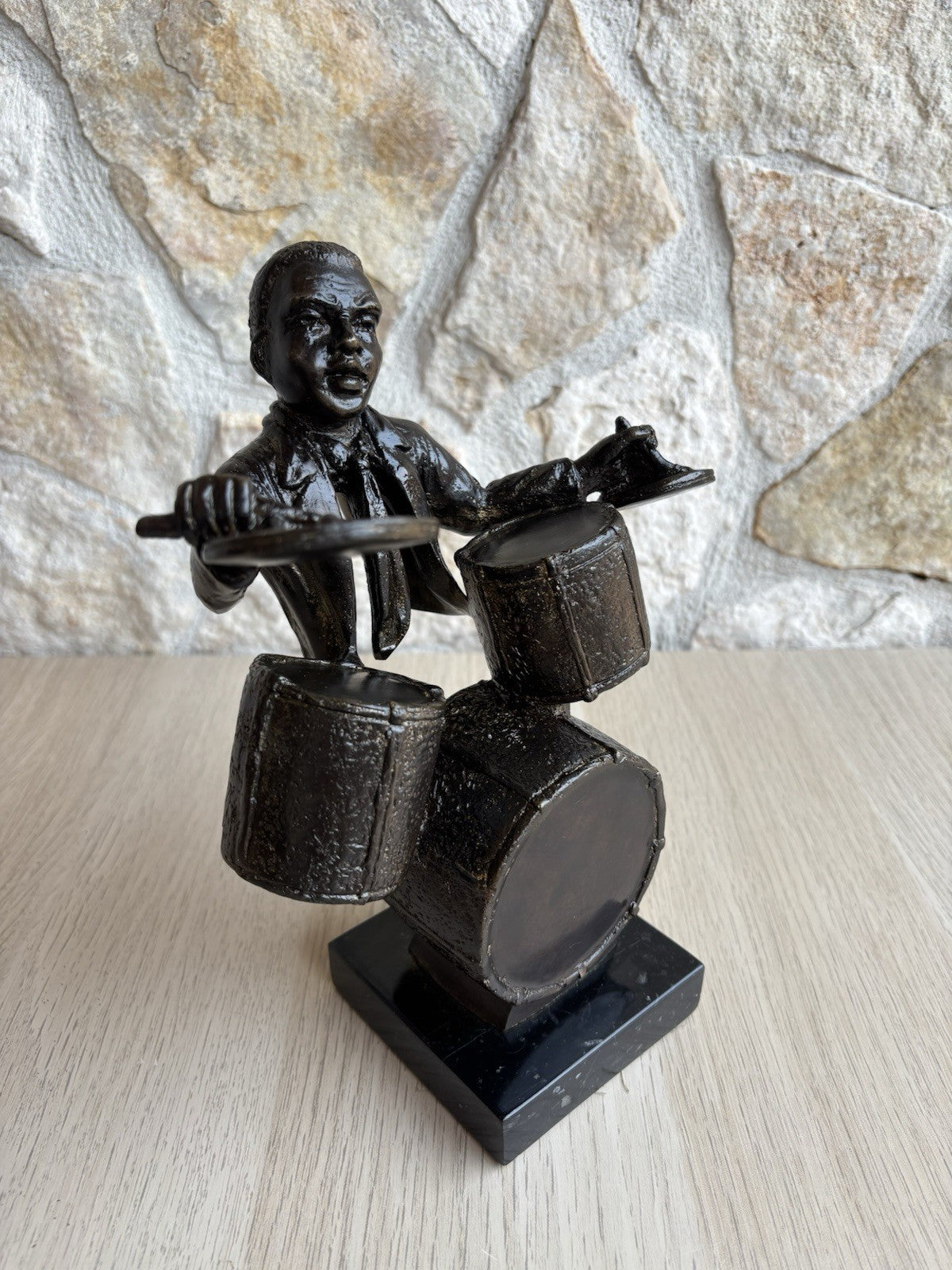 Sculture In Bronzo Vintage “Musicisti”