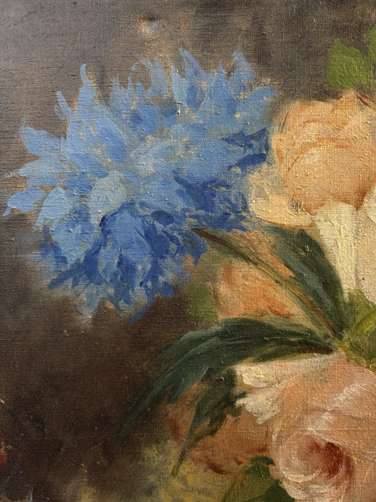 Quadro antico -Vaso Con Fiori- Giuseppe Alberto Cocco dipinto a olio su tela