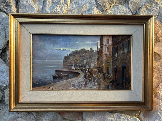 Quadro -Bacoli- Eniko Esposito dipinto a olio