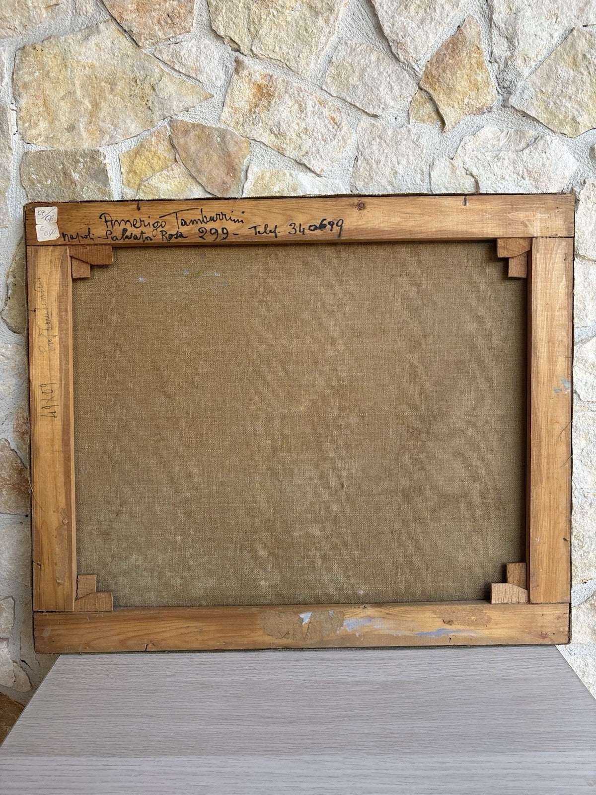 Quadro -Paesaggio- Amerigo Tamburrini dipinto a olio su tela