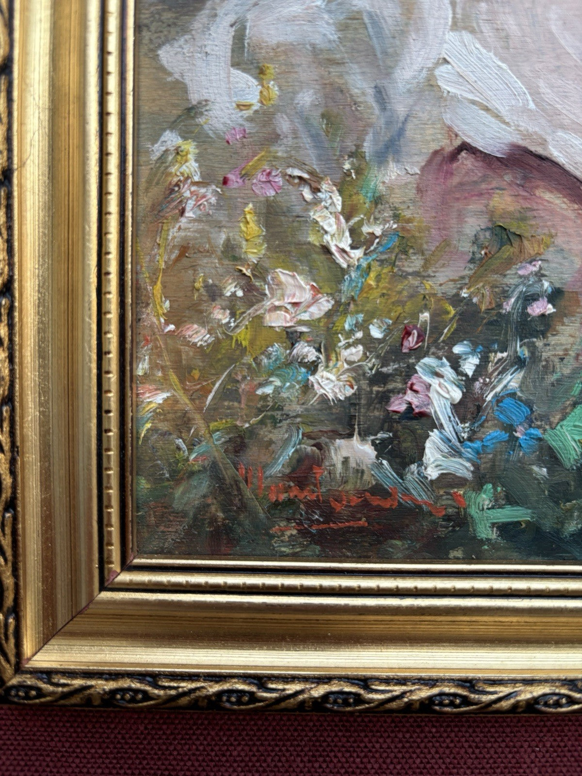 Quadro -Figura Di Donna-  dipinto a olio