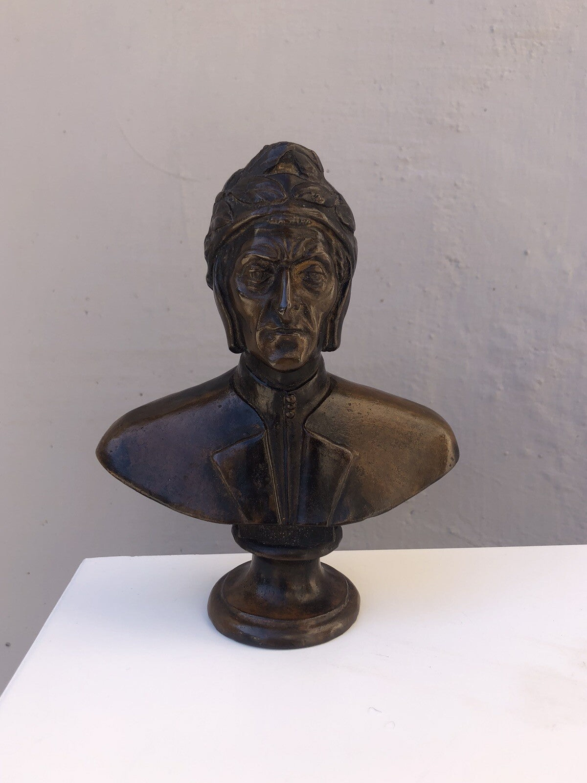 Scultura Dante Alighieri in bronzo