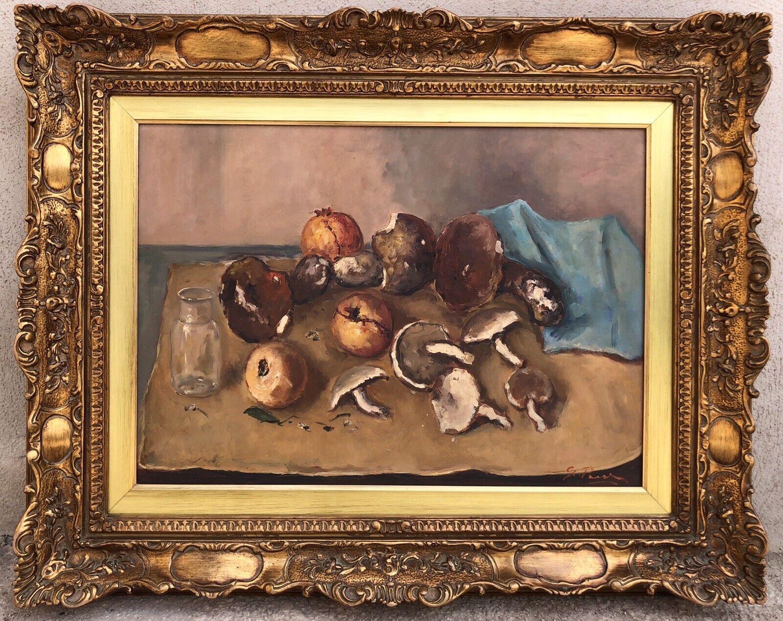 Quadro vintage -Natura Morta- dipinto a olio