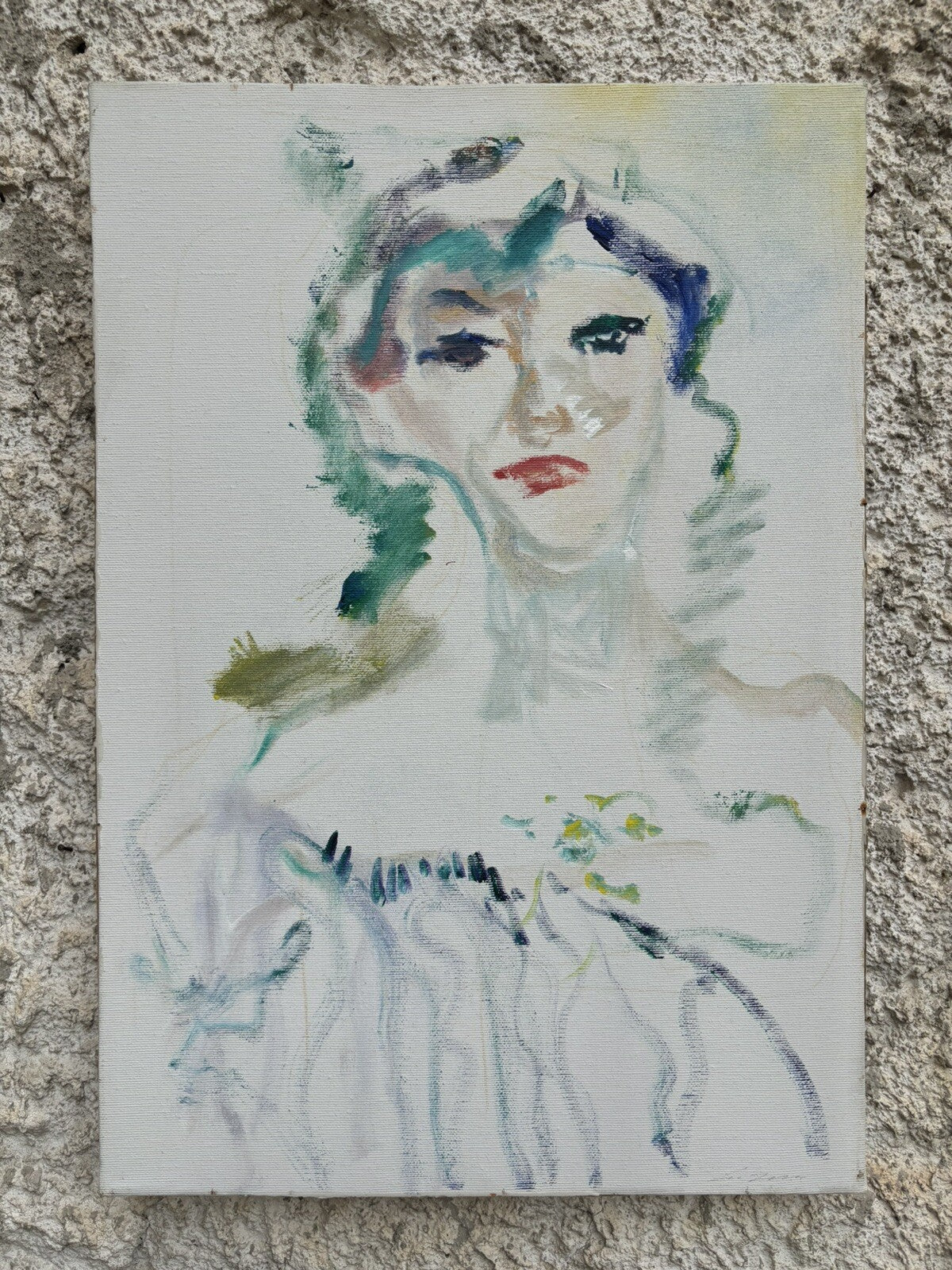 Quadro -Figura Di Donna- Ernesto Treccani