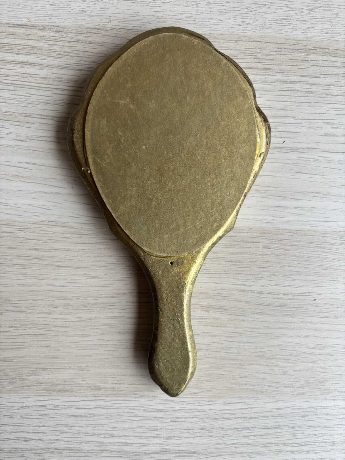 Specchio Da Tavolino Vintage In Legno Fiorentino