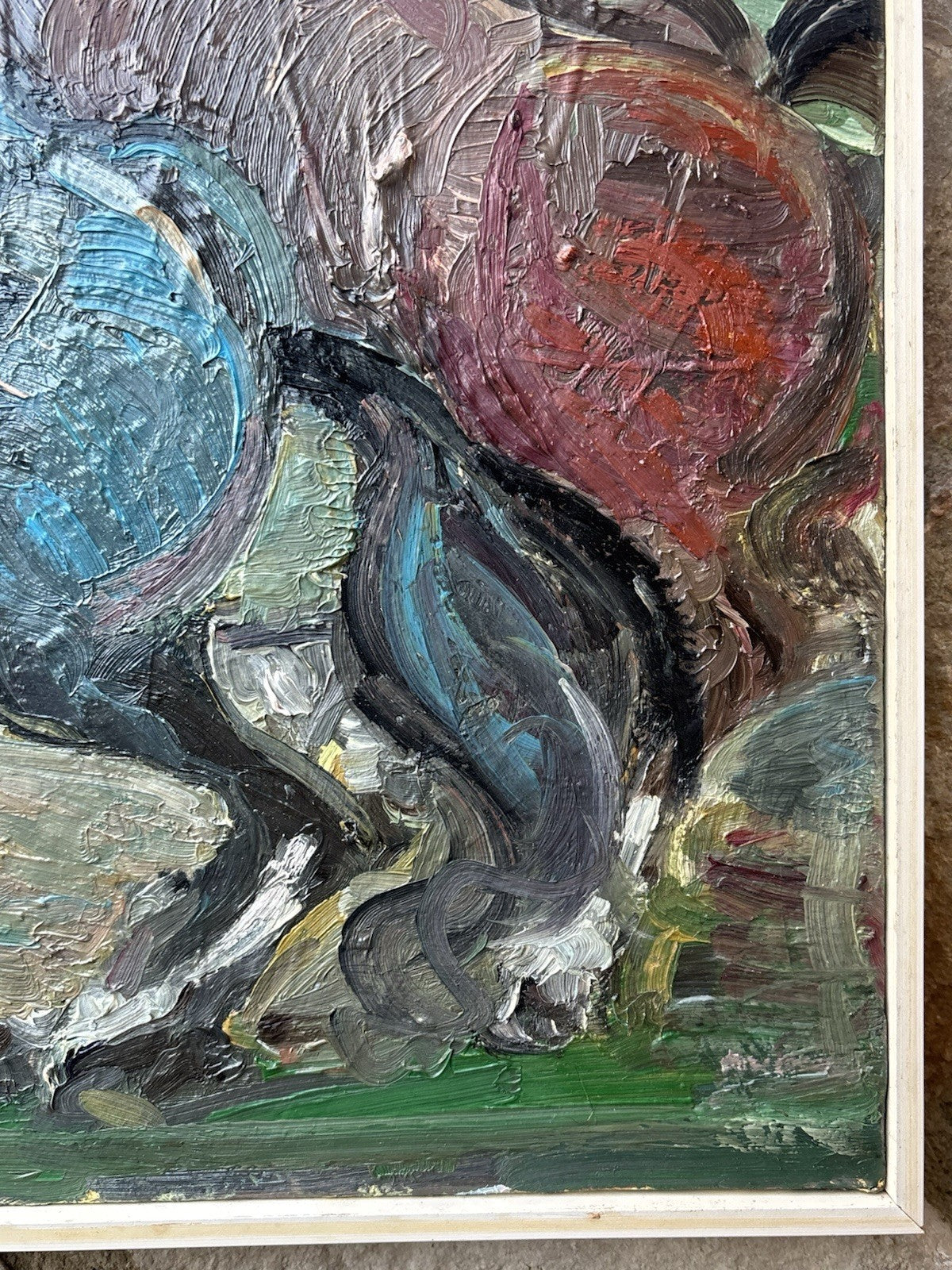 Quadro -Cavalli- Fienga- dipinto a olio su tela